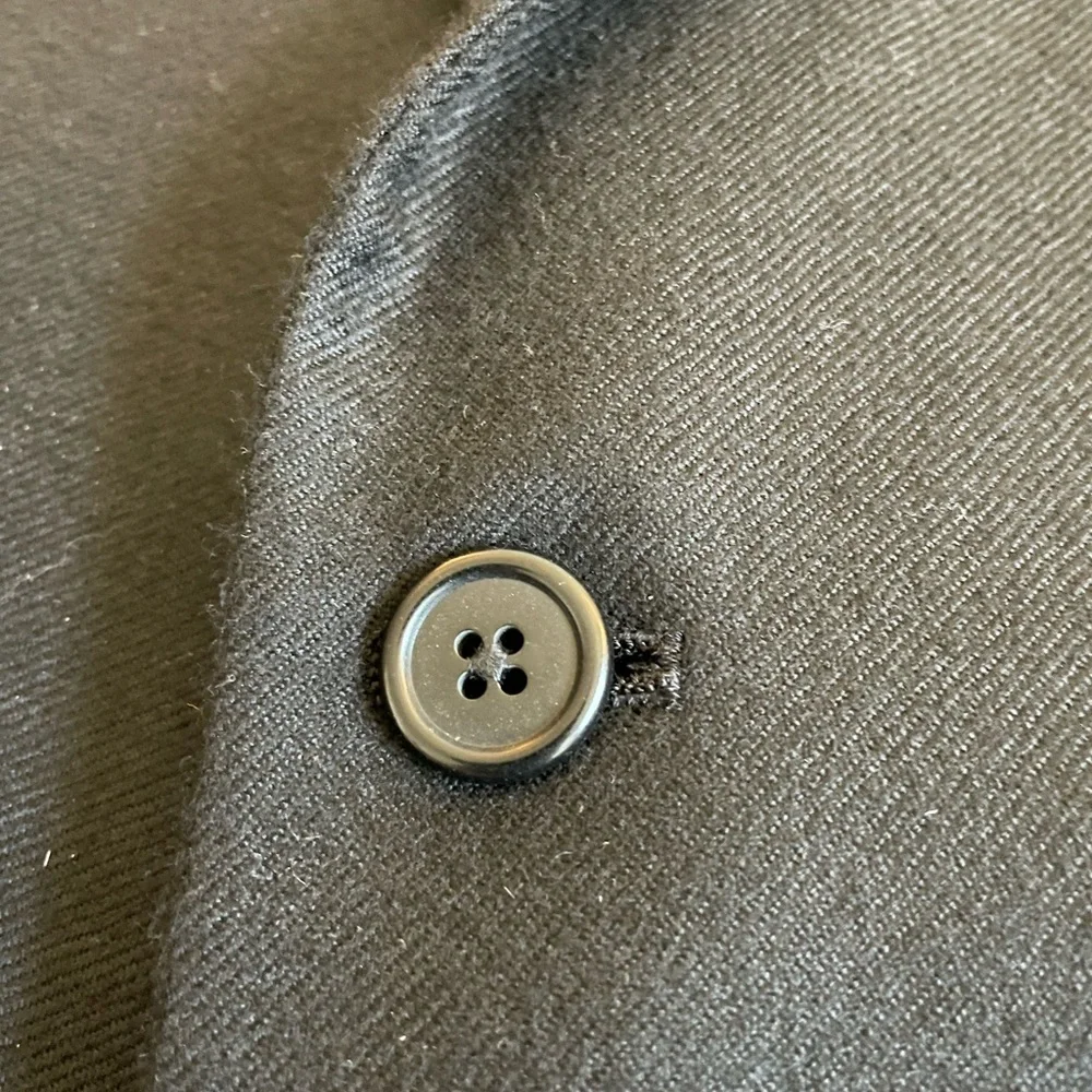 HART SCHAFFNER MARX x Loro Piana Pure‎ Cashmere Jacket in Black Size 48 R